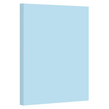Papel Cartão Azul Pastel, 67lb, Médio Peso, para Artes e Ofícios, Impressão de Anúncios