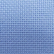 12"""" x 59"""" 14CT gezählter Baumwoll-Aida-Stoff, Kreuzstichstoff (hellblau)