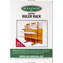 Sullivans Holzregal-Lineale und Zubehr, braun