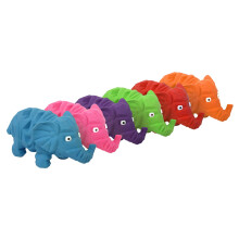 Dog Toy, Latex Elephant, 8-In., Assorted Colors 61274