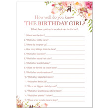 Boho Floral Hvor godt kender du f?dselsdagspigen (24)