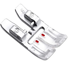 DREAMSTITCH 98-694828-00 Snap On 9mm Zig Zag Presser Foot with IDT for Pfaff Sewing Machine #820773-096 #820244096