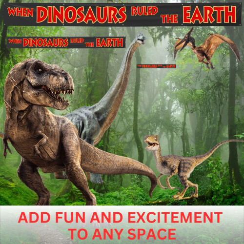 Kdy dinosauri vldli Zemi Banner (1'x10') 1