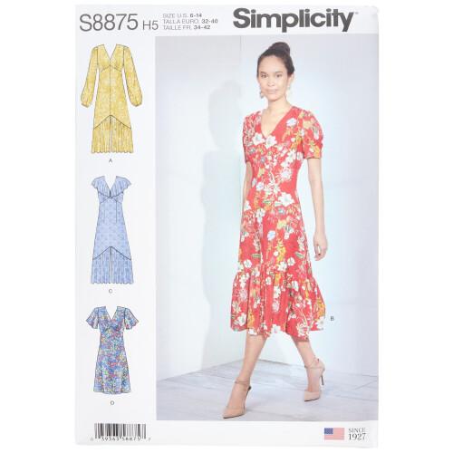 Simplicity Sewing Pattern 8875