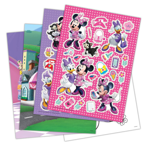 Disney Samolepka Minnie Mouse Disney Create-A-Scene Activity Book Bendon 45679 1