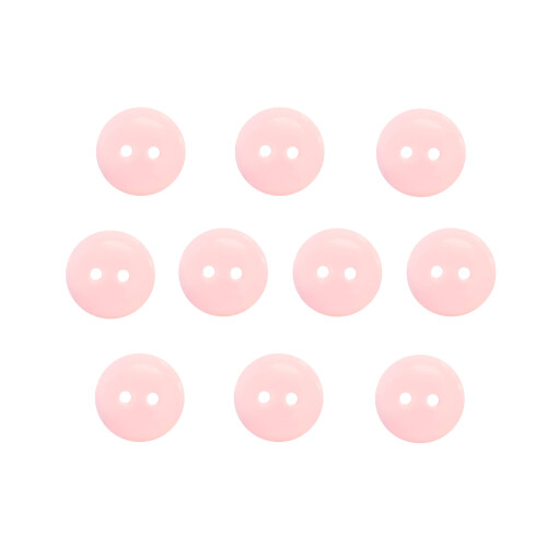 S?ger ROAM-knapper 2 hul 1/2 tomme harpiks 10 stykker (lyser?d)