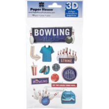 PAPRHZI TERMKEK 3D MAtrick BOWLING Kk Piros Fehr