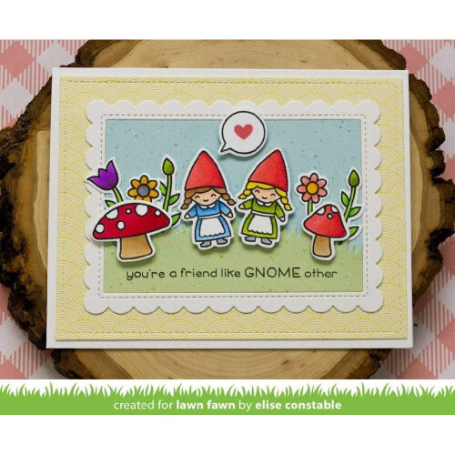 Lawn Cuts Custom Craft Die-Oh Gnome! 1