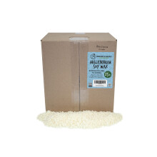 American Soy Organics Millennium Wax - Bolsa de 25 lb de cera de soja natural para hacer velas