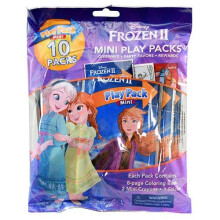 Disney Frozen 2 Mini-Spielpakete im 10er-Pack mit Buntstiften und Aufklebern