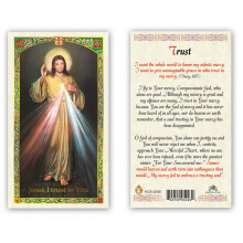 Biglietti di preghiera laminati di Gigi's Classy Kids Divine Mercy Trust, confezione da 25