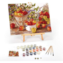 Ledgebay DIY Paint by Numbers kszlet felnotteknek keretezett vszon kezdotol a haladig Paint by Numbers kszletek Akril festkkszlet ecsetet s fe