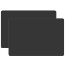 Gartful X-Large Silicone Sheet for Resin, 23.6"x15.7" Black Molds Mat, Premium Reusable Nonstick Placemat
