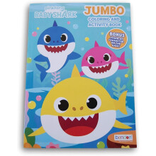 Coloring Books Pinkfong Baby Shark Jumbo Book - 80 Pages