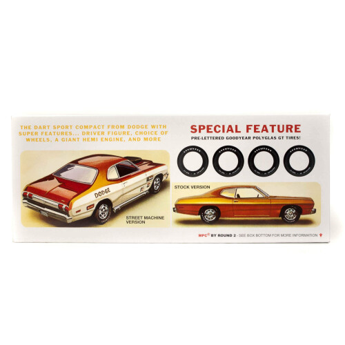 MPC 1976 Dodge Dart Sport 1/25 Scale Model Kit (MPC925) 1
