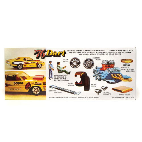 MPC 1976 Dodge Dart Sport 1/25 Scale Model Kit (MPC925) 2