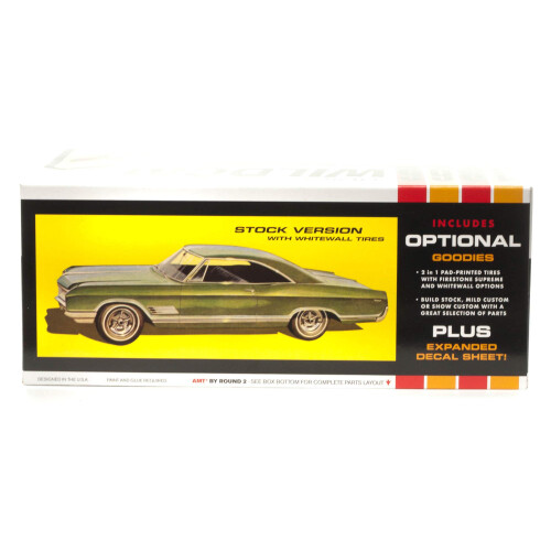 AMT 1177 1965 Chevelle Modified Stocker 1:25 Plastic Model Kit 2