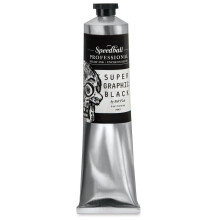 Speedball Professional Relief Ink, Supergraphic Schwarz, 5 Unzen Tube