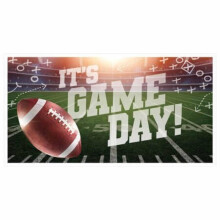 It's Game Day Multicolor Football Banner - 65 x 33,5 (1 db) | Tbbsznu buliszalag sport tmj bulikhoz s rendezvnyekhez