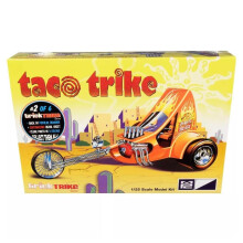 MPC Taco Trike (Trick Trikes Serie) 1:25 Maßstab Modellbausatz, Weiß (MPC893)