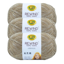 Lion Brand Rewind Yarn - 3-pack Craft Tejp fr stickning och virkning av pil