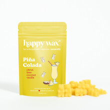 Happy Wax Pina Colada Cera perfumada derretida  Cera aromαtica natural fuerte de verano derretida con aceites esenciales  Cera derretida no tσx