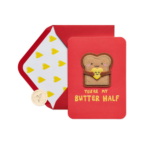 Papyrus Valentijnskaart (Butter Half)
