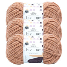 Lion Brand Yarn Hue + Me Chunky garn fr virkning Stickning och hantverk Bellini 3-pack