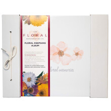Blomsterbevarandealbum - Fotoalbum med pressade blommor med anteckningssektion och rmfickor Anvnd fr blomtorkning och scrapbooking fr att ska
