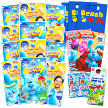 Blues Clues Party Favors -paketit ~ Paketti sislt 12 setti, joissa on Blue's Clues ja sin! Tarrat vrityskirjat ja paljon muuta | Juhlatarvikkee