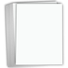 Hamilco Weier Karton, dickes Papier  20,3 x 25,4 cm, blanko, schweres 120-lb-Einbandkarton  50er-Pack