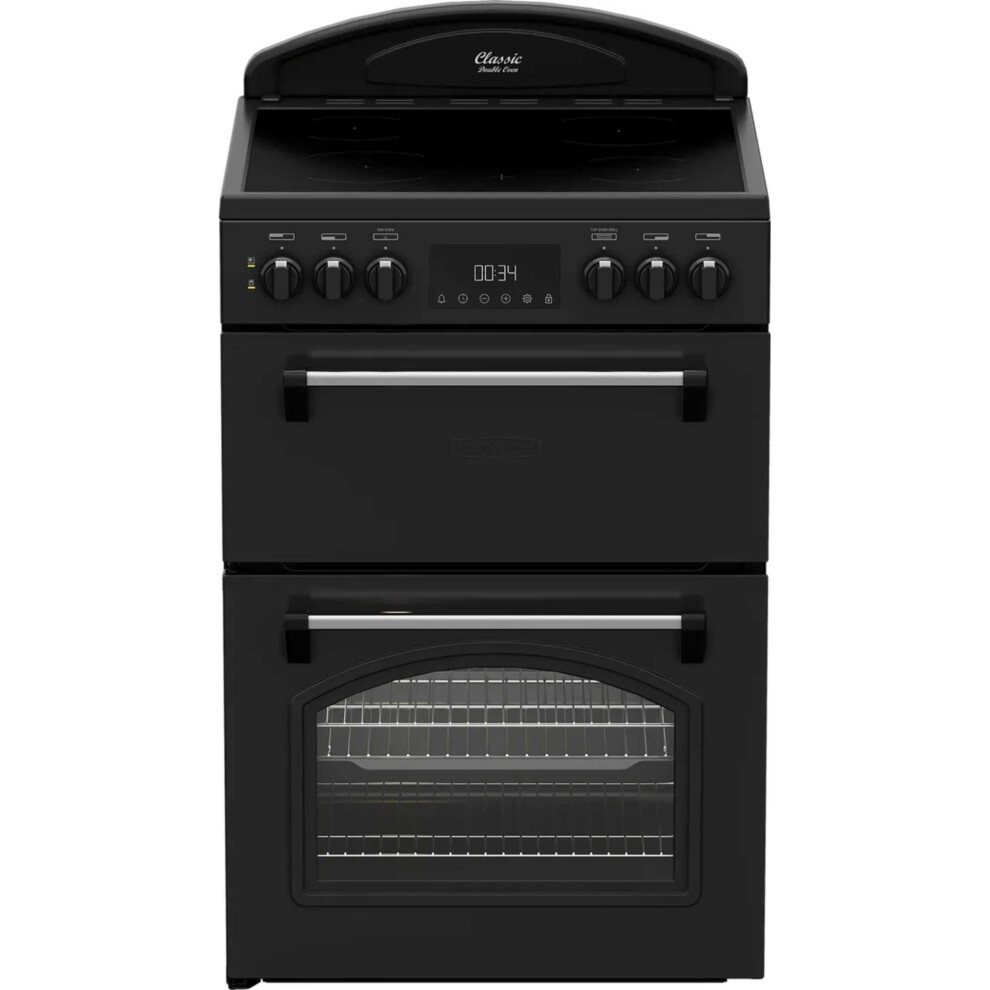 Leisure CLB60ECK 60cm Electric Cooker with 4 Zone Induction Hob - Black - Image 2