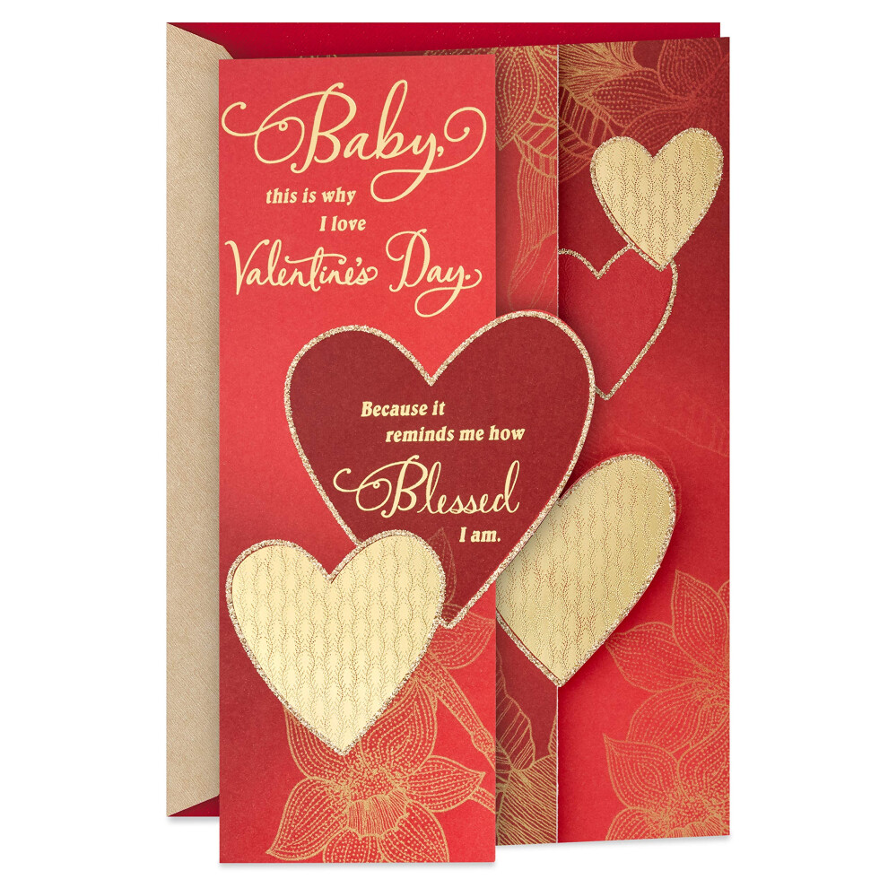 Hallmark Mahagony Valentines Day Card Pro Manela Nebo Prtele (How Blessed I Am)-image