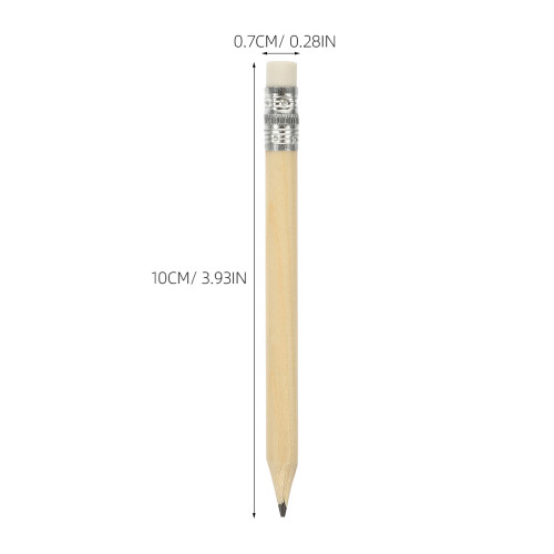 100Pièces Mini Crayons À Dessiner Beige Avec Pour Croquis 2