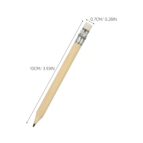 100Pièces Mini Crayons À Dessiner Beige Avec Pour Croquis 1