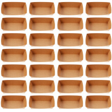 100Stk Einweg Food Serving Boats Tabletts