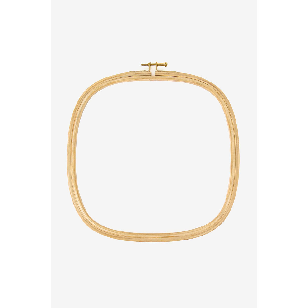 Dmc Square Wooden Embroidery Hoop/Frame 10 Inch / 25 Cm