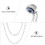 modischer evil-eye-kragenclip für herren, pin-clip für anzug oder hemd 10