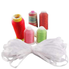 FKUMLUN 20 Yards weies Baumwollfadennetz zum Nhen von Stickmaschinen  erweiterbar, organisiert Fadenspulen und Kegel, schtzt vor Verheddern, geei
