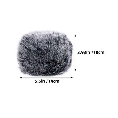 Pluizige Microfoonhoes Multikleur Microfoonaccessoire 1