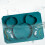 1 set baby besteckgeschirr mit teller, gabel 6