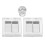 1 Set Leere Make-up-Palette Mit Lidschatten- Und Lippenstiftfächern 10