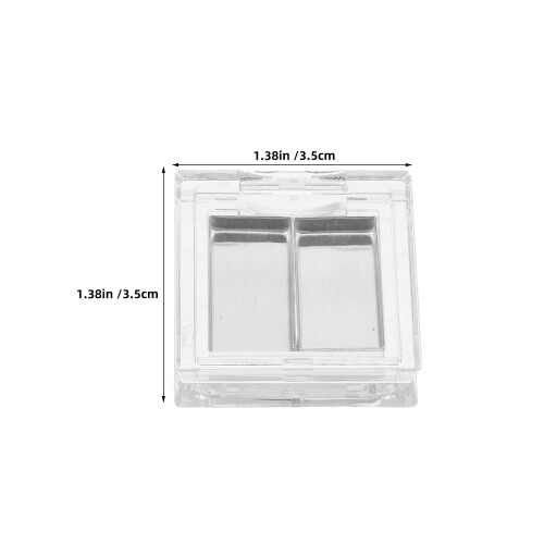 1 Set Leere Make-up-Palette Mit Lidschatten- Und Lippenstiftfächern 1