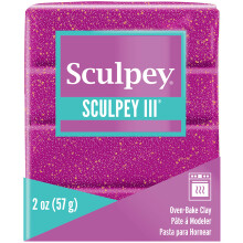 Arcilla polimérica Sculpey 57 g - purpurina violeta