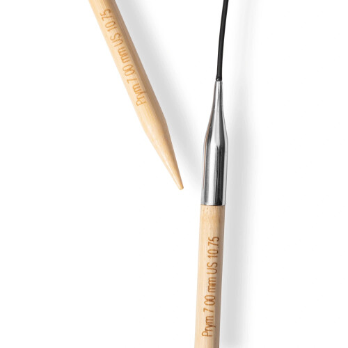 Prym Prym 16"""" (40 cm) runda bambustickor (7 mm) 2