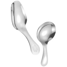 2Stk Dessertlöffel Mehrzweck Puddinglöffel Haushalt Scoop