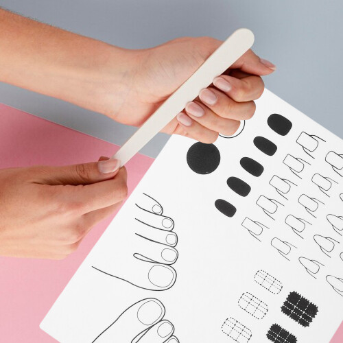 Silicone Manicure Pad, Para Adesivos De , Mat Unhas 2