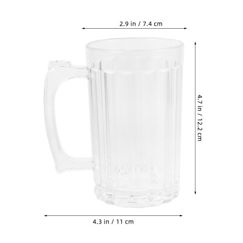 Big Beer Mug Transparent 1 1