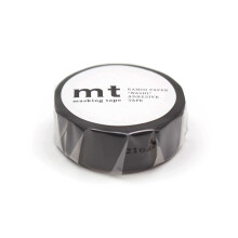 KAMOI ?????? mt Masking Tape MT01P207R Cinta adhesiva con sello negro mate