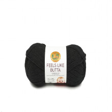 Lion Brand-garn f?les som Butta-garn Fl?jlsbl?dt garn til h?kling og strikning 3-pak periwinkle